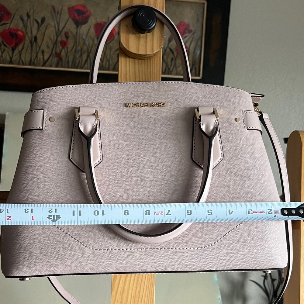 Michael Kors Women's Light Gray Satchel - Picture 10 of 13